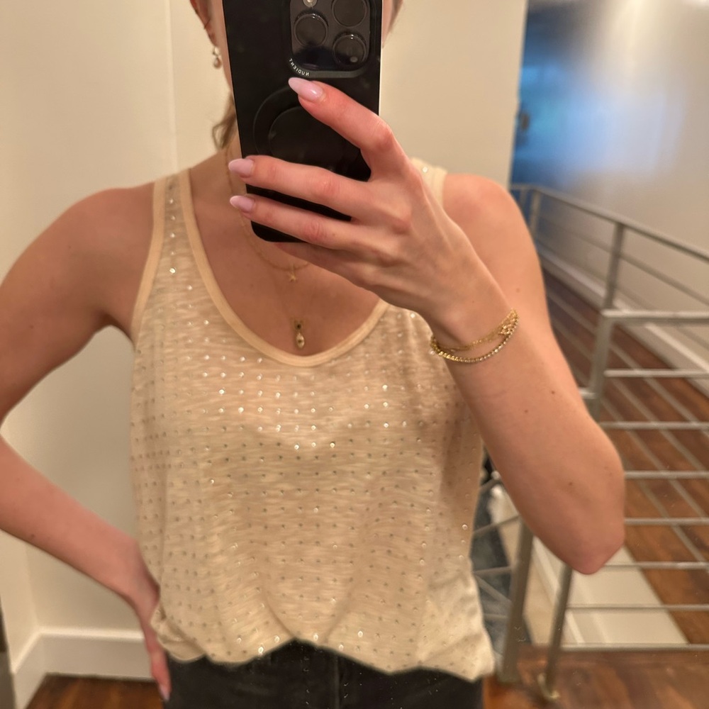 Wessex Sequin Tank Top